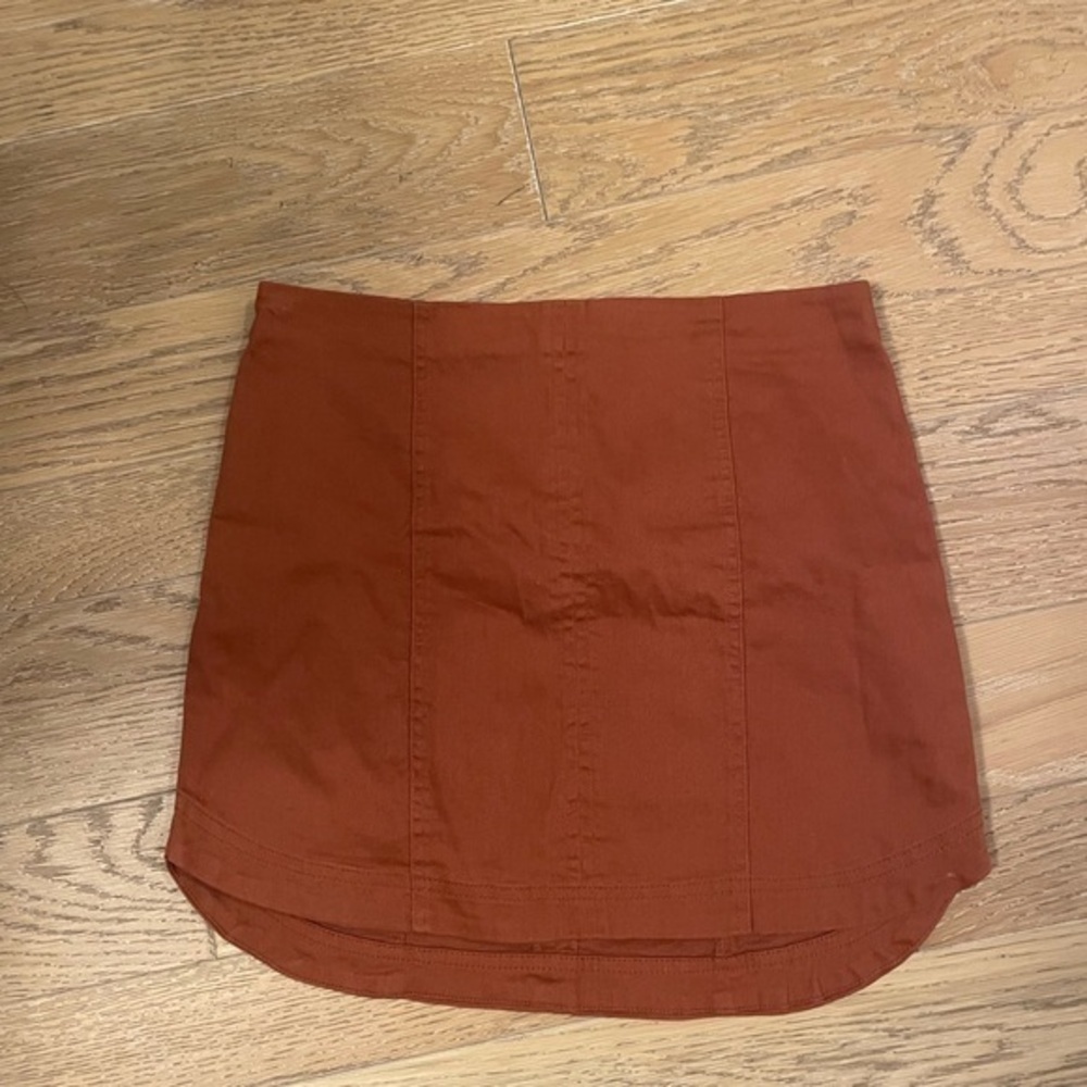 Rust  Women's Mini  Skirt